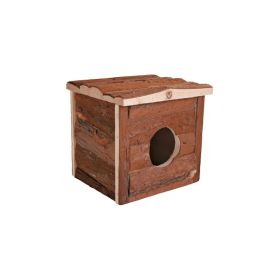 Trixie drvena kućica za glodavce Jerrik 15x14x13 cm