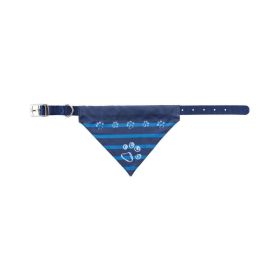 Trixie ogrlica za pse Nylon s maramom M-L 43-55 cm/25 mm tamnoplava