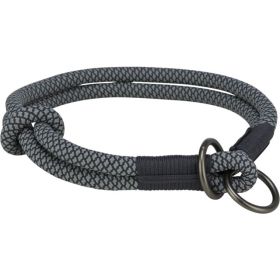 Trixie poludavilica za pse Soft Rope crna/siva