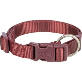 Trixie ogrlica za pse Premium, sangria