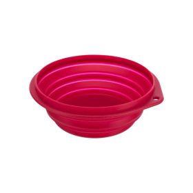 Trixie silikonska putna posuda 1 l, fi-18 cm