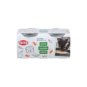 Trixie juha s piletinom i lososom, 4x80 g