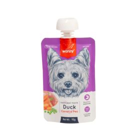 Wanpy Dog Tasty Meat Paste - patka, mrkva i grašak 90 g
