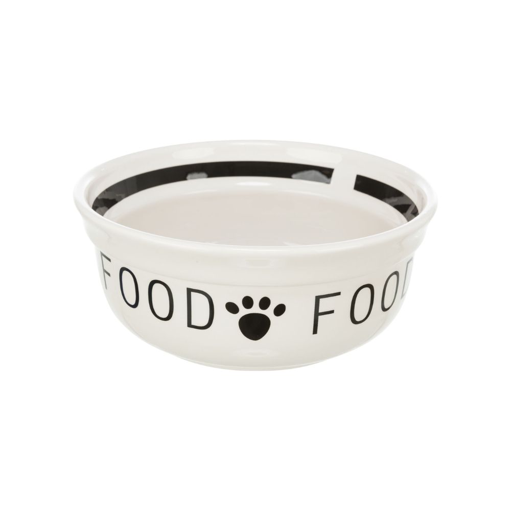 Trixie posuda keramička Food bijelo-crna 2,6 l