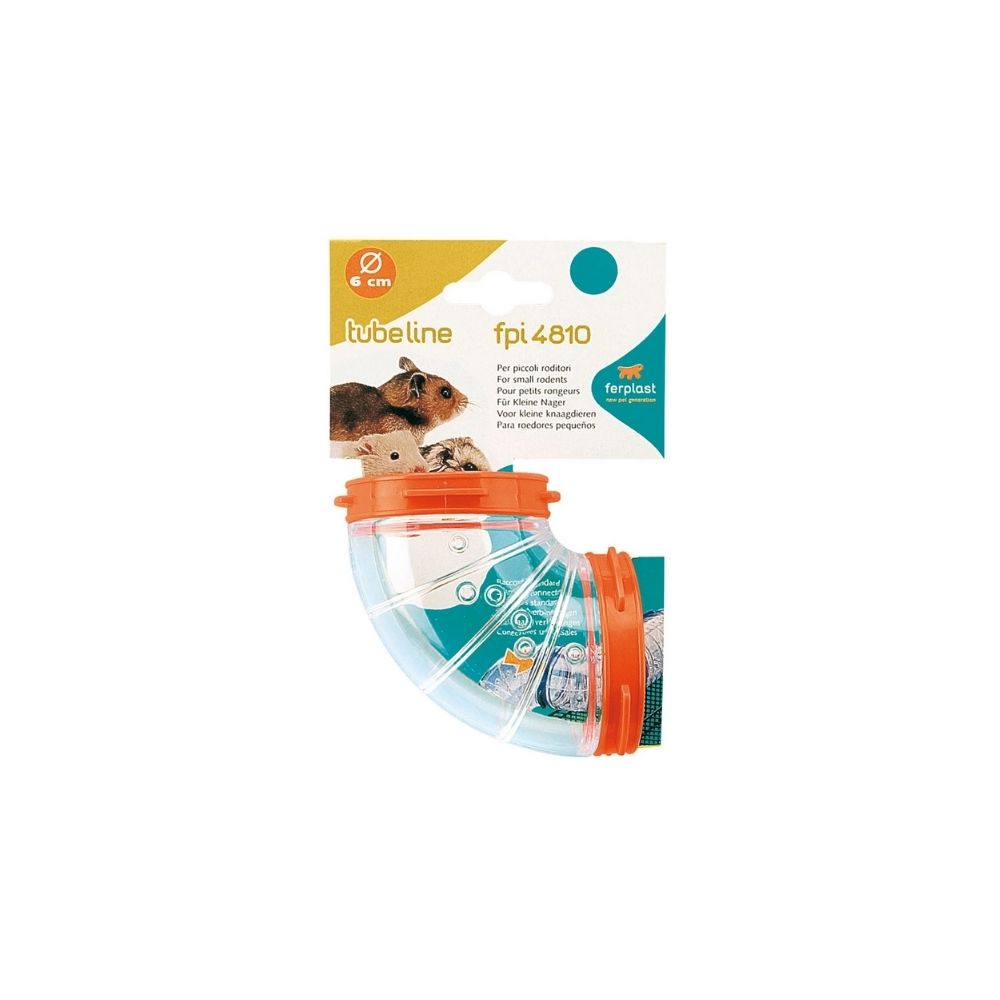 Ferplast tunel za hrčke Tube line curve, fi-6 cm/8,2 cm