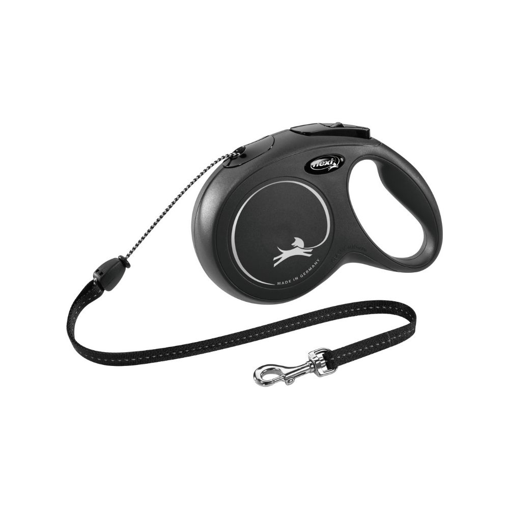 Flexi New Classic S uže 8 m crna