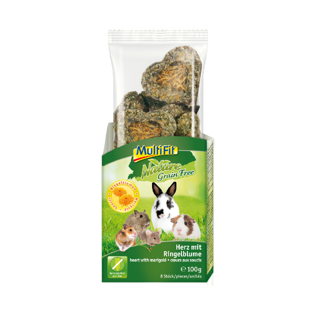 MultiFit poslastica za glodavce s nevenom Nature Grainfree 100 g