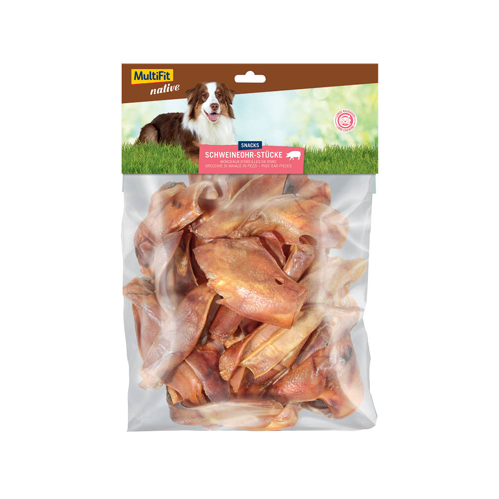 MultiFit poslastica za pse Svinjske uši u komadima 500 g