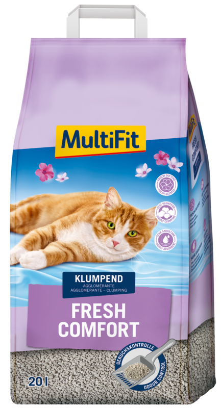 MultiFit pijesak za mačke Fresh Comfort 20 L