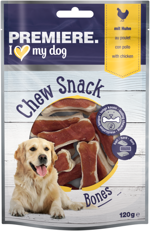 Premiere poslastica za pse Chew Snack s piletinom 12 kom