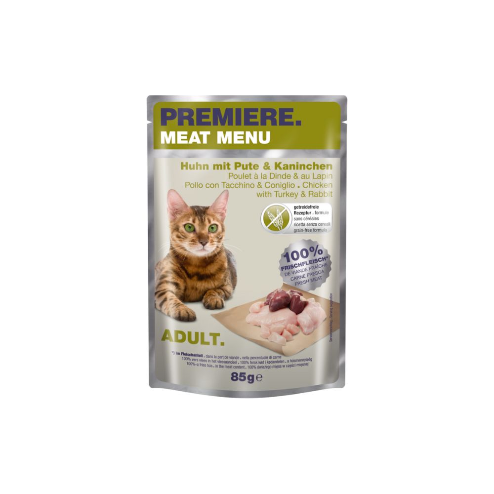 Premiere Meat Menu Adult puretina i zec 85 g