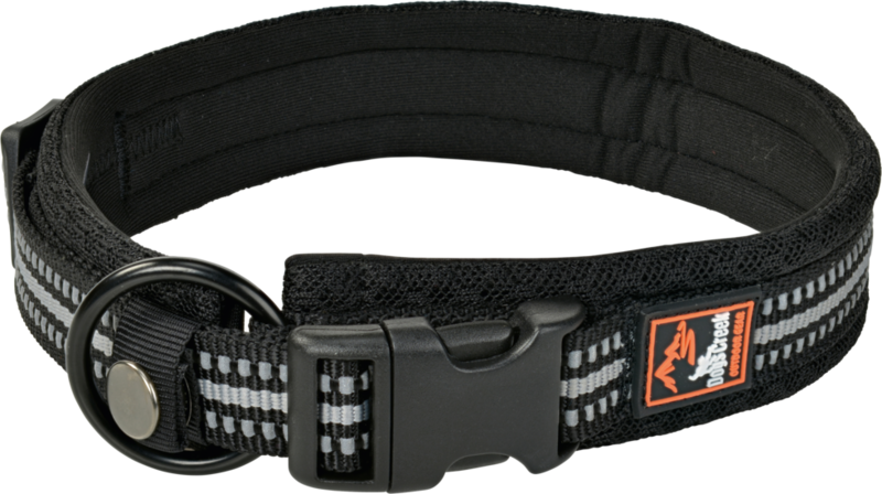 Dogs Creek ogrlica za pse Voyager, crna