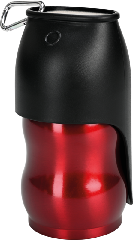 Dogs Creek boca za vodu nehrđajući čelik 300 ml, crvena