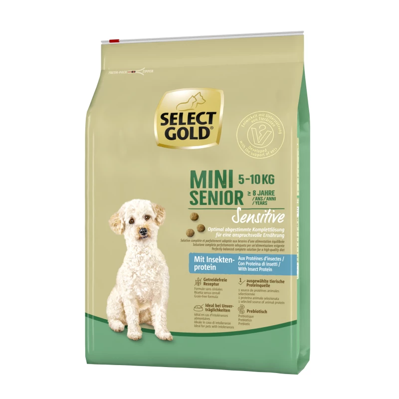 Select Gold Sensitive Senior Insect Mini 4 kg