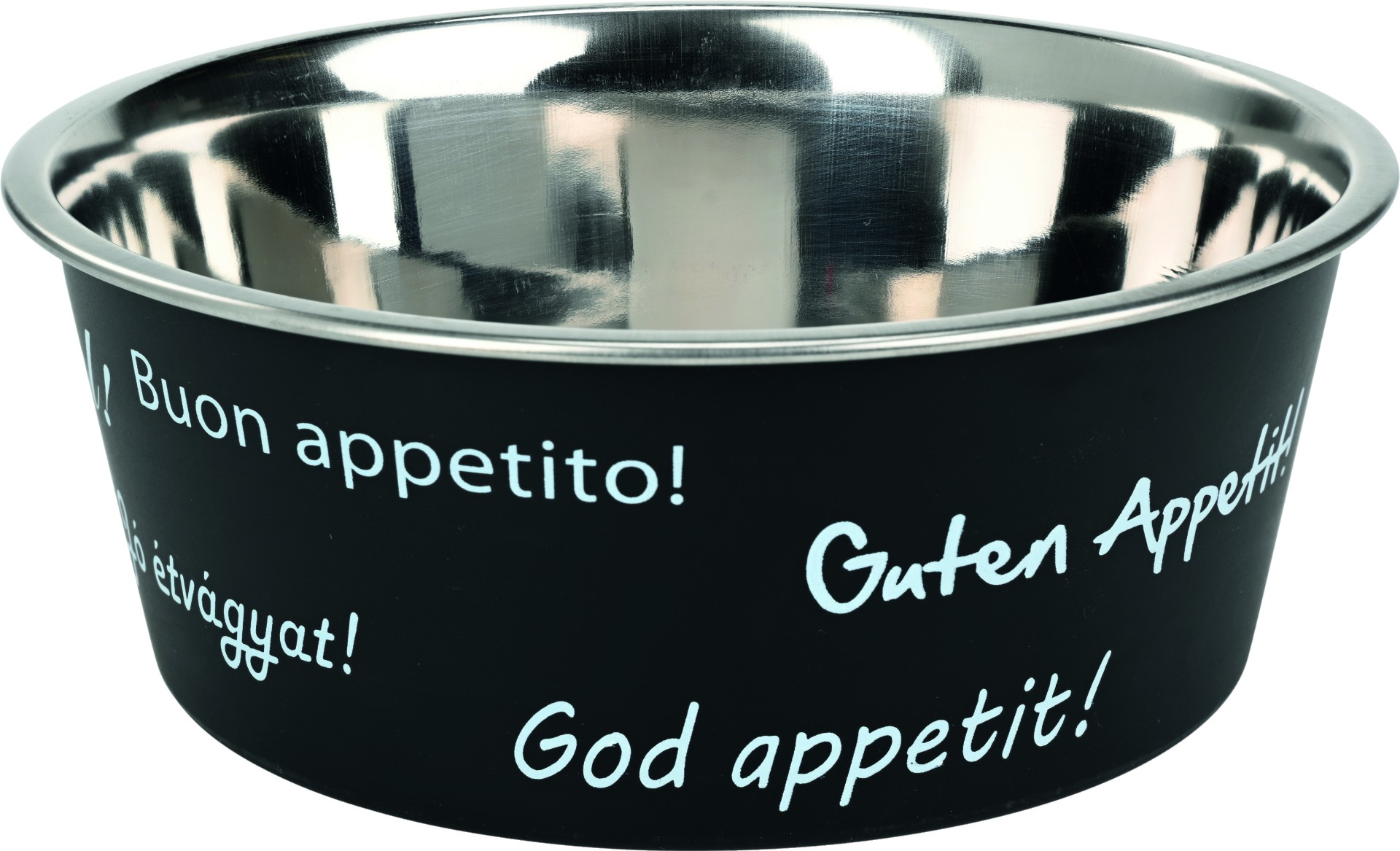 AniOne posuda Enjoy metalna crna
