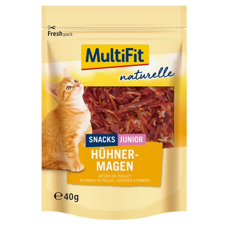MultiFit poslastica za mačiće Naturelle pileći želudac 40 g