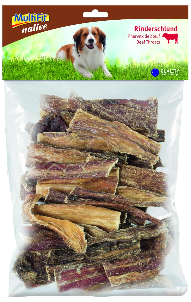 MultiFit poslastica za pse Native goveđi jednjak 500 g