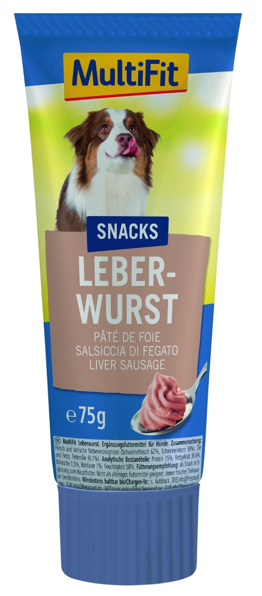 MultiFit poslastica za pse Pate jetra 75 g
