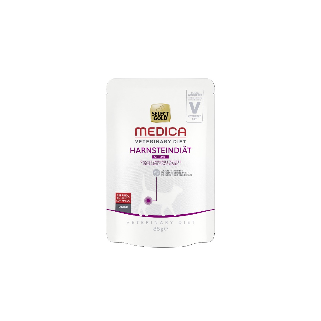 Select Gold Cat Medica Struvit govedina 85 g, vrećica