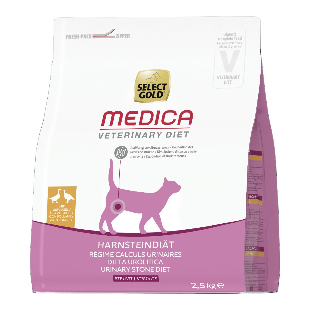 Select Gold Cat Medica Struvit perad 2,5 kg