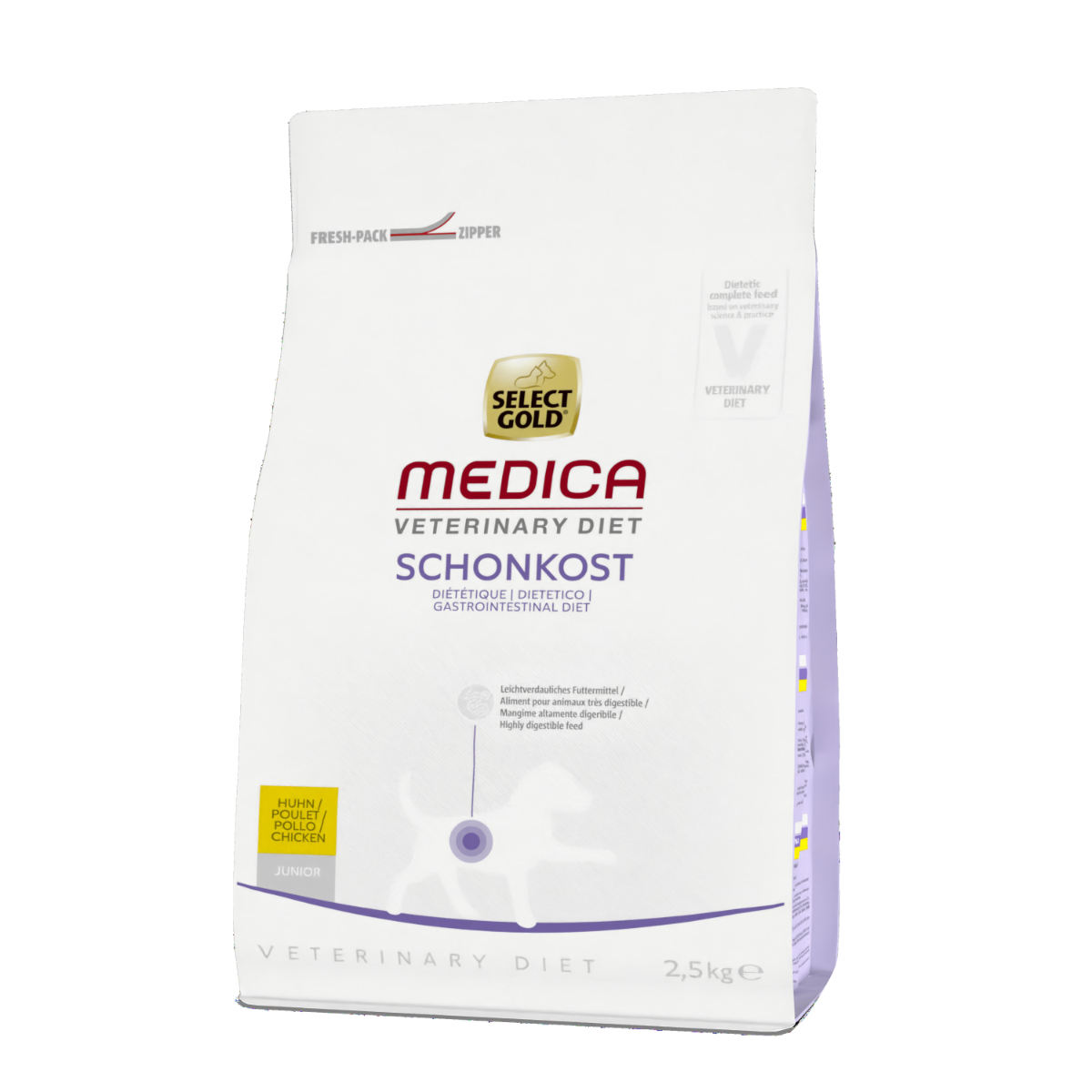 Select Gold Medica Gastrointestinal junior piletina 2,5 kg