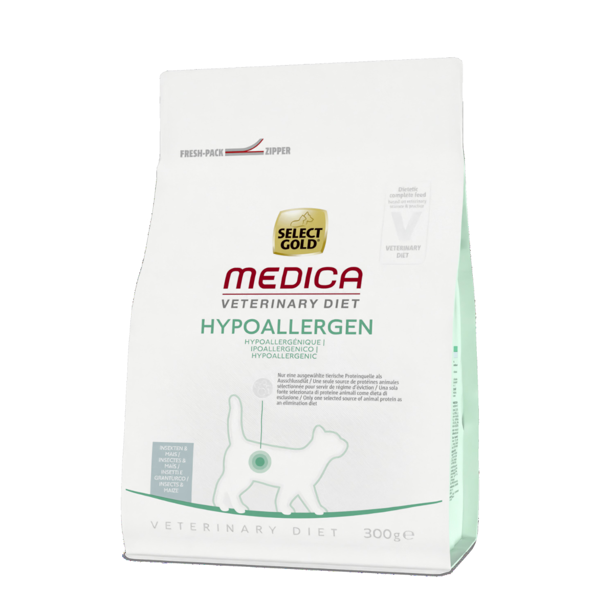 Select Gold Cat Medica Hypoallergenic insekti i kukuruz 300 g