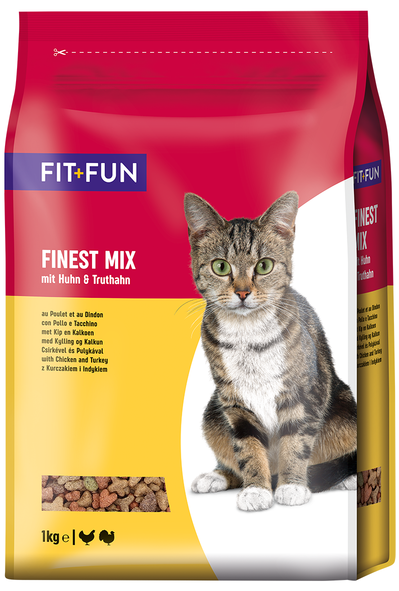 FIT+FUN Cat Finest piletina i puretina 1 kg