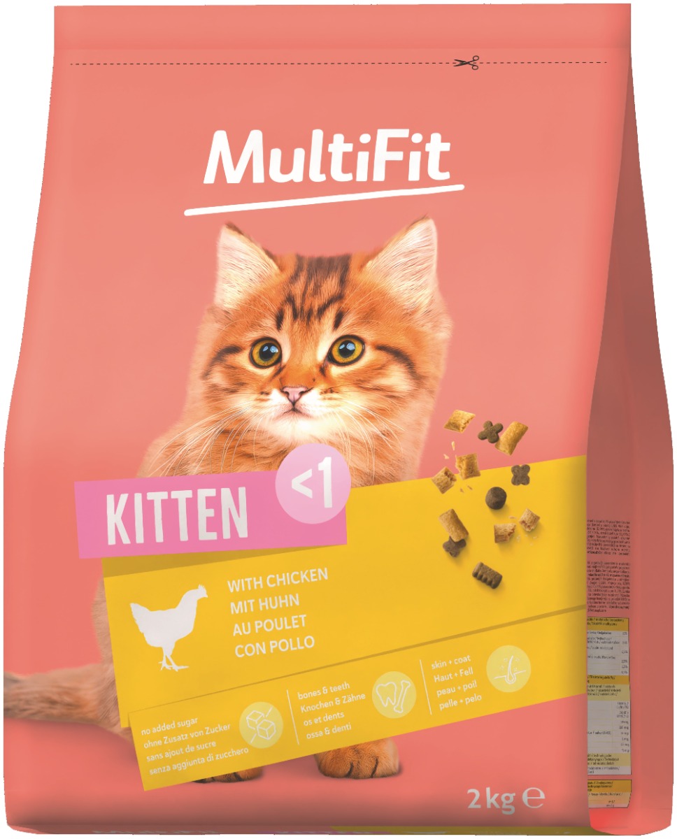 MultiFit Cat Kitten piletina 2 kg