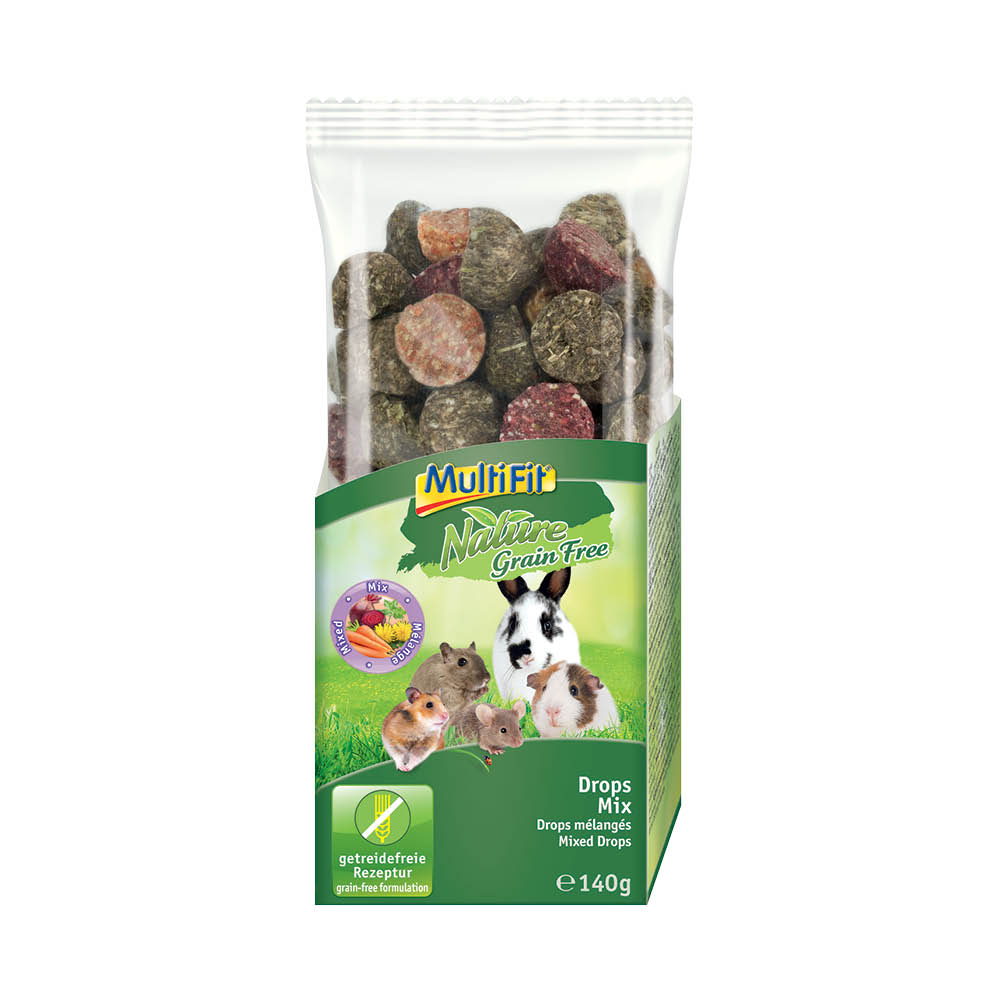 MultiFit poslastica za glodavce Nature Grainfree mix 140 g
