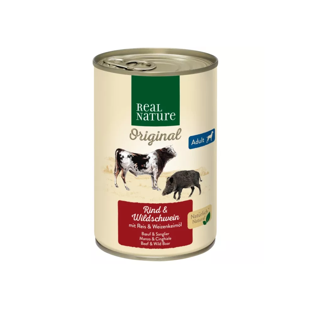 Real Nature Adult govedina i vepar 400 g