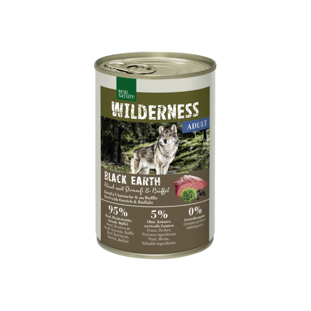 Real Nature Wilderness Adult govedina s nojem i bivolom 400 g