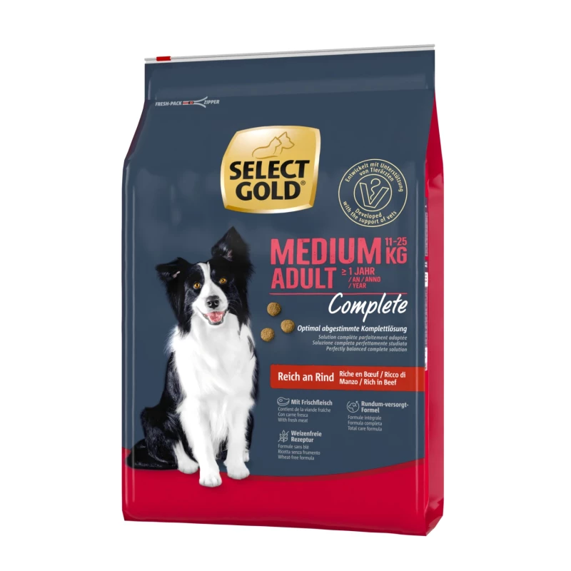 Select Gold Complete Adult Medium govedina