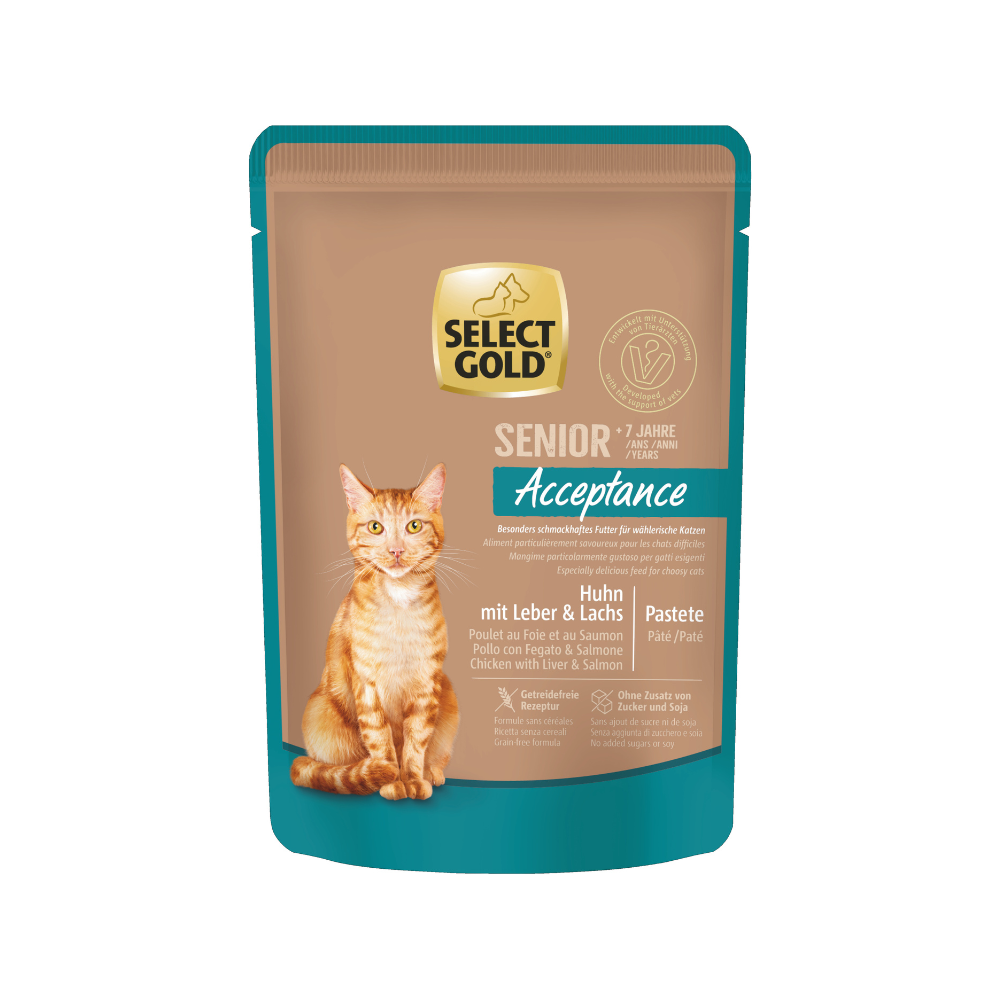 Select Gold Cat Senior Acceptance piletina 85 g