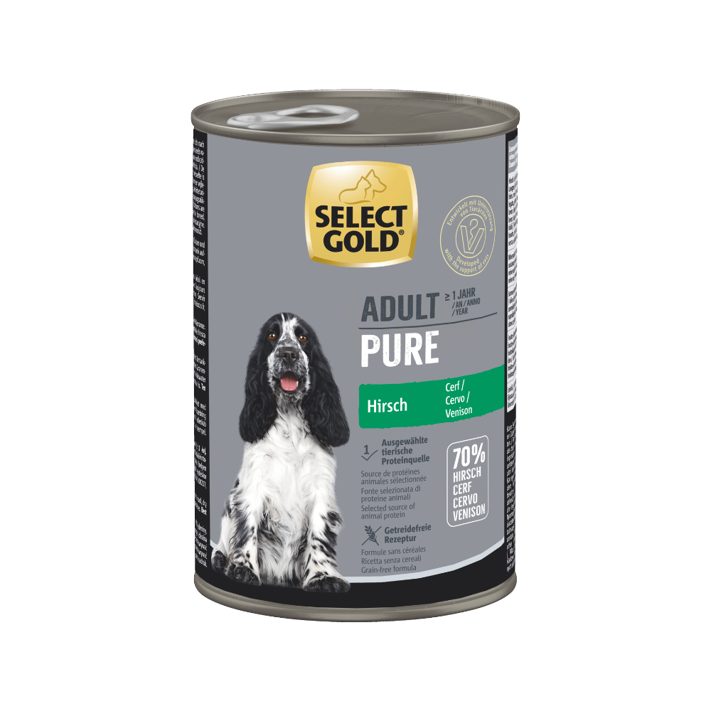 Select Gold Pure Adult divljač 400 g
