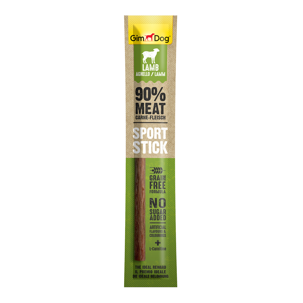 GimDog poslastica za pse Sport Stick janjetina 12 g