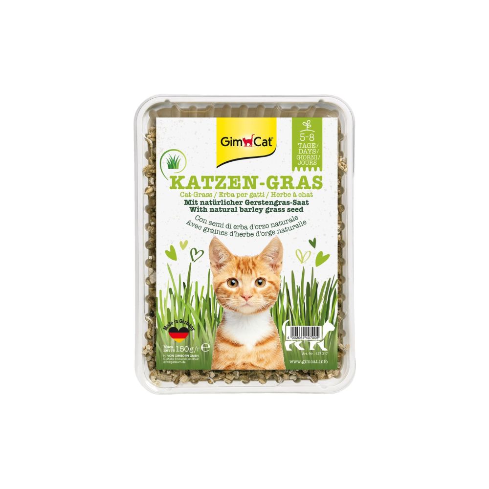 Gimcat Trava za mačke sa sjemenkama ječma 150 g