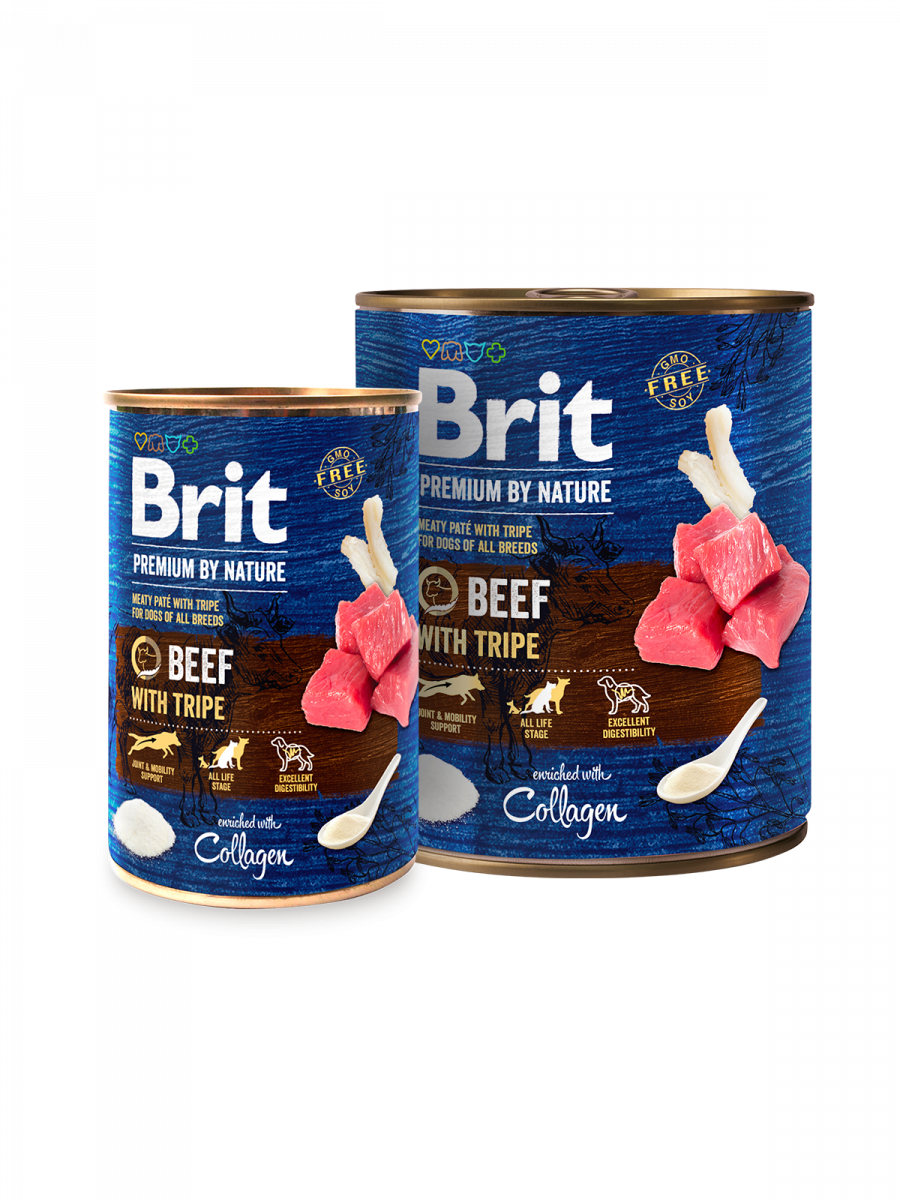 Brit Premium by Nature govedina s tripicama, konzerva