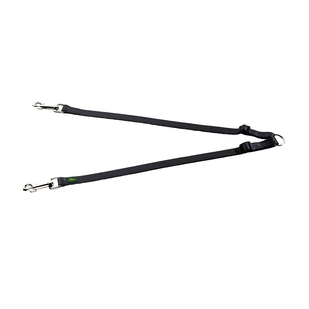 Hunter dodatak za dva psa podesivi 10 mm crni