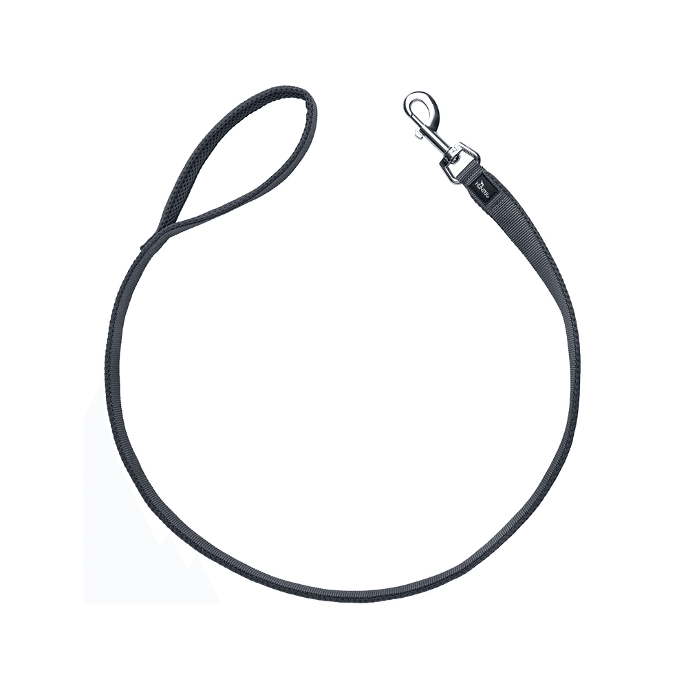 Hunter vodilica za pse Divo & Maldon 20 mm/100 cm najlon siva