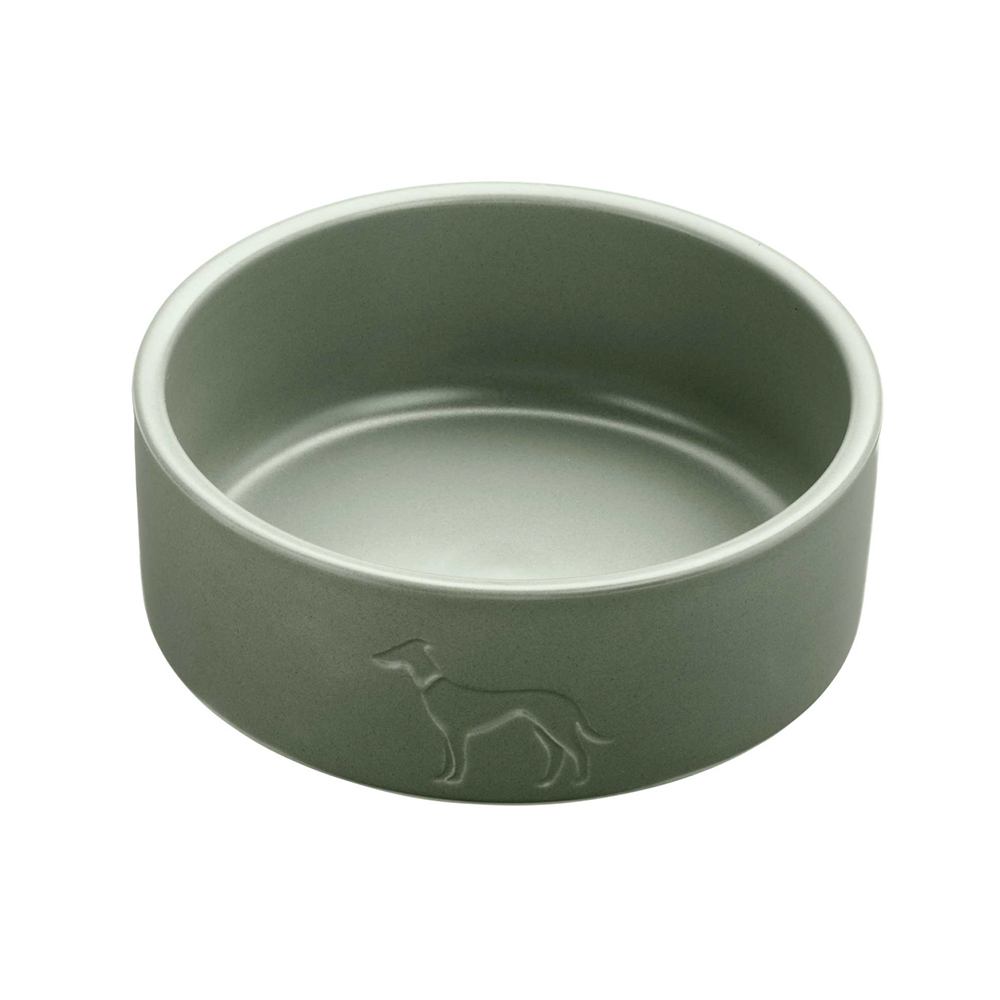Hunter posuda za pse Osby keramička 550 ml maslinasto zelena