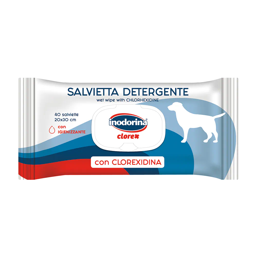 Inodorina Refresh Clorexidine vlažne maramice, 40 komada