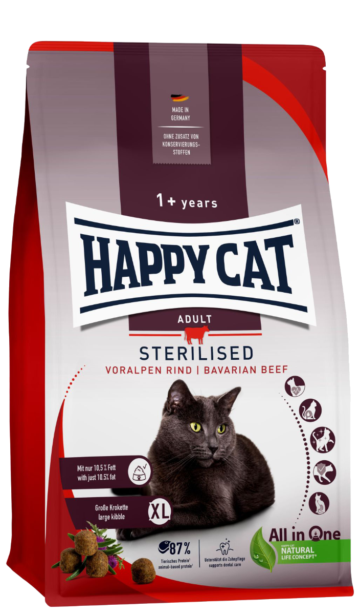 Happy Cat Sterilised govedina