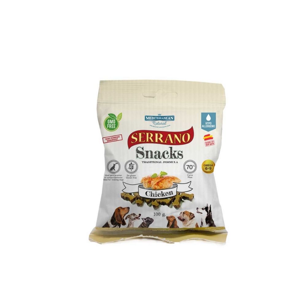 Mediterranean Natural poslastica za pse Serrano Gluten-free piletina 100 g