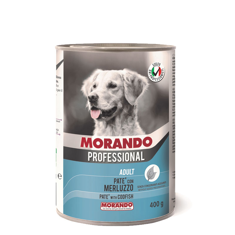 Morando Professional Adult Pate bakalar 400 g konzerva