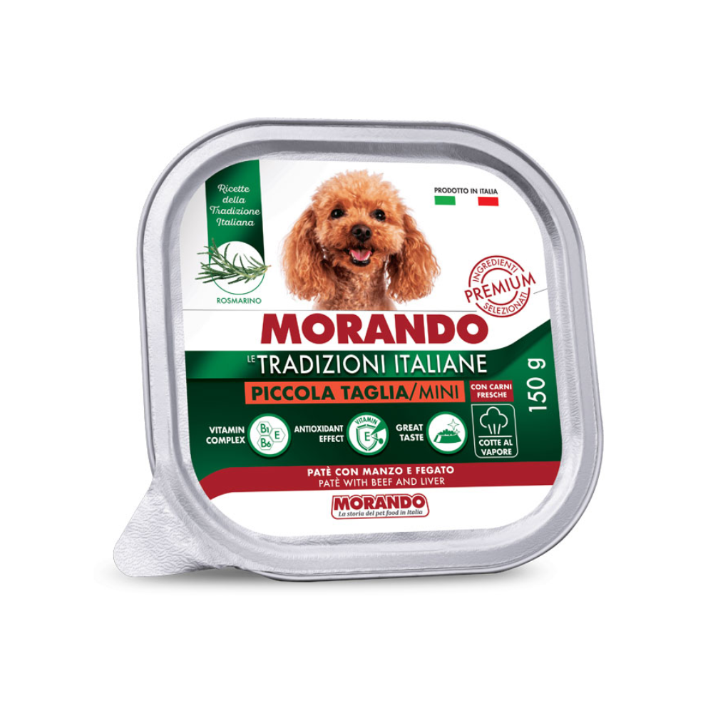 Morando Tradizioni Adult Mini Pate govedina i jetra 150 g alu-pak