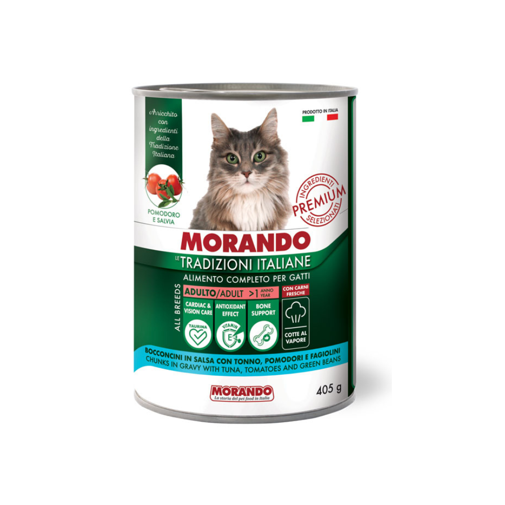 Morando Tradizioni Cat Adult komadići govedina u umaku 405 g konzerva