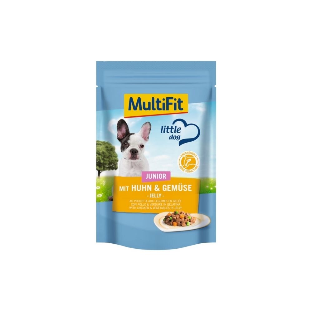 MultiFit Junior piletina i povrće u želeu 100 g vrećica