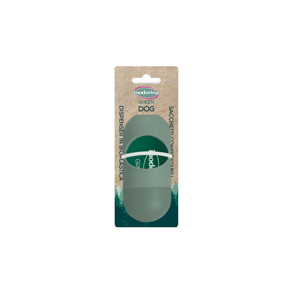 Inodorina Green dispenser bioplastika + vrećice 1 rola /10 komada