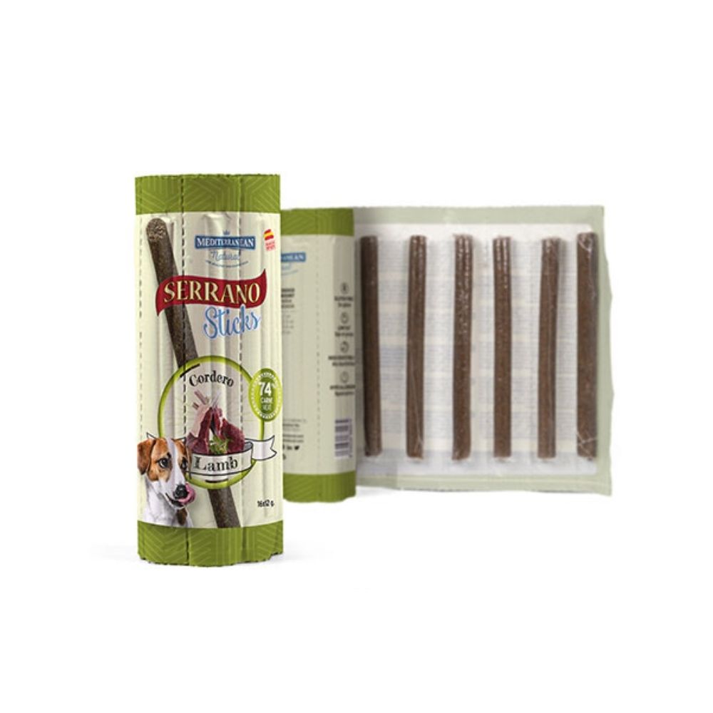 Mediterranean Natural poslastica za pse Serrano Sticks janjetina 192 g
