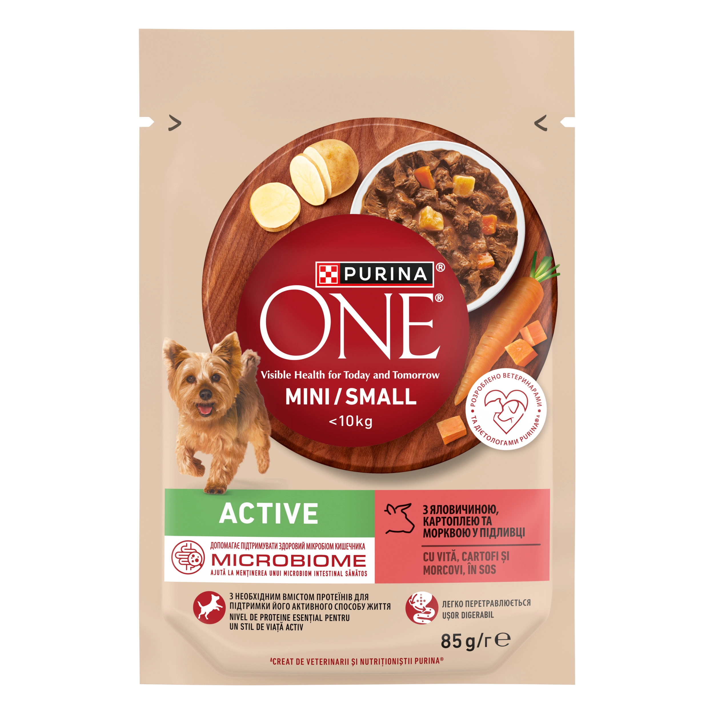 Purina One Mini Adult govedina 85 g